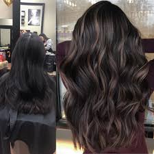 Exclusive offers, discounts and gifts. Foils Or Balayage Full Head Of Teased Foils With Balayage Placement Toned With R Black Hair Balayage Brown Hair Balayage Hair Color For Black Hair