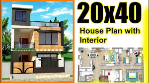 800 sq ft house design with car parking