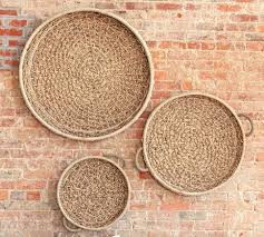 Handwoven Basket Wall Art Pottery Barn