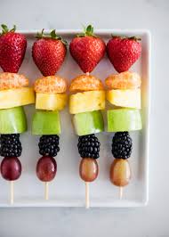 On our christmas landing page, and in the articles below, you'll find loads more ideas for making the holiday festive and bright, at home. Easy Rainbow Fruit Kabobs I Heart Naptime