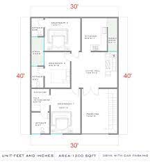 30 40 House Plan 30 40 Duplex House