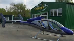 two seat helicopter runs on car fuel