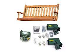 Cedar Bench Swing Hardware Kit