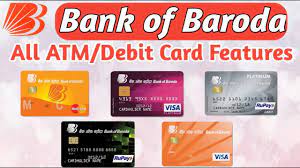 bank of baroda atm debit card features