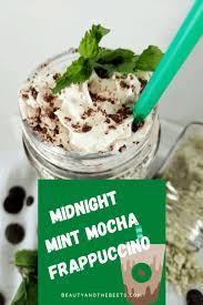 midnight mint mocha frappuccino copycat
