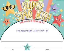 Printable Award Certificate Templates Free Childrens