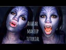 avatar na vi halloween makeup tutorial