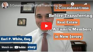 transferring real estate to family