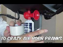 10 crazy air horn pranks to play on