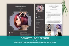 hairstylist resume template 2100133