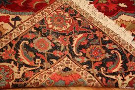 antique persian heriz rug 71371