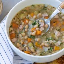 instant pot navy bean soup recipe with