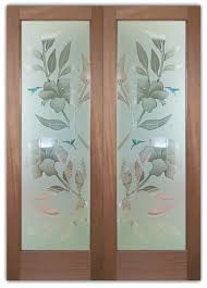 Interior Glass Doors Etched Glass