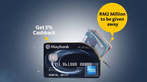 Maybank 2 american express card can earn 2 miles for every rm1 spend (or 10x treatspoints) on weekdays when they make a contactless payment with a maximum of rm250 in a single receipt. Win Up To 5 Cashback With Maybank 2 American Express Card Youtube