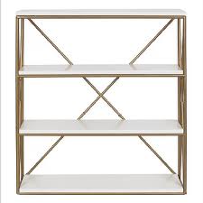 White And Gold Shelves Look 4 Less