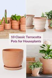 13 clic terracotta pots for