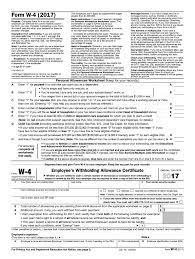 form irs w 4 fill printable