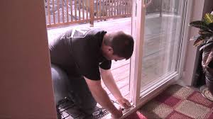 how to adjust a patio door roller you