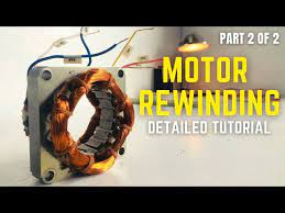 motor rewinding detailed tutorial