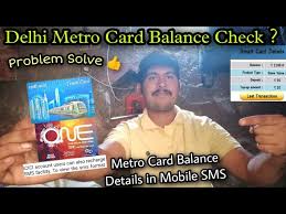 metro card balance check problem