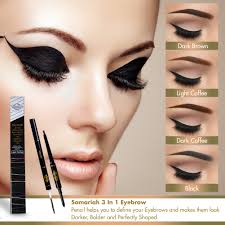 somariah eyebrow makeup kit 3 in 1