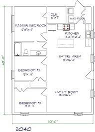House Plans Barndominium Floor