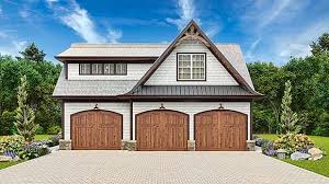 French Country Style Garage Plans