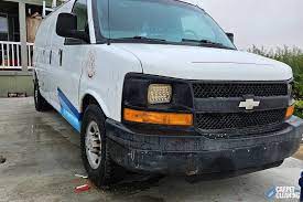 carpet cleaning truck chevy 3500 4 8l