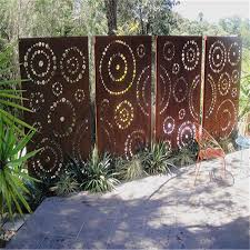 China Metal Screens Panels Corten Steel