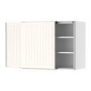 FAKTUM Wall cabinet with glass doors - Stt off-white, 60xcm