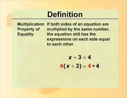 Definition Math Properties