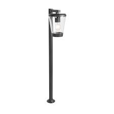 Modern Outdoor Pole Black 100 Cm Ip44