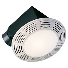 deluxe round exhaust fan with light