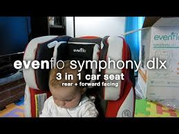 Evenflo Symphony Dlx 3 In 1 Car Seat