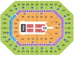 target center seating chart row