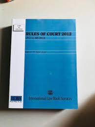 Mahkamah persekutuan malaysia) is the highest court and the final appellate court in malaysia. Rules Of Court 2012 Books Stationery Books On Carousell