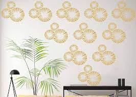 Modern Wall Stencil Geometric Stencil