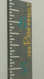 Growth Chart Growth Chart Ruler Personalized Growth Chart