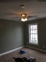 ceiling fan installation in