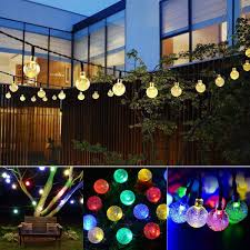 Amazon Com Xioniu Waterproof Solar Led Light String Home
