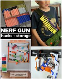 Here is a real simple diy nerf gun storage rack system for under $$20.00 bucks. 10 Awesome Nerf Gun Hacks Love And Marriage