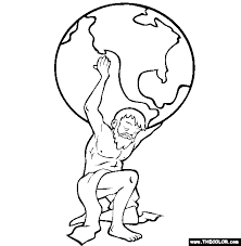 And you can freely use images for your personal blog! Greek Mythology Online Coloring Pages