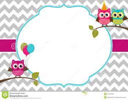 Owl Invitation Template Free Magdalene Project Org