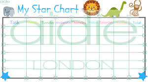 Toddler Star Chart Sada Margarethaydon Com