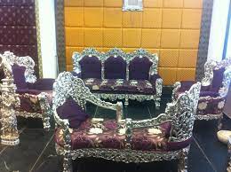 silver plated sofa set at best in