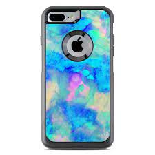 $20 each or both for $35. Otterbox Commuter Iphone 7 Plus Case Skin Electrify Ice Blue By Amy Sia Decalgirl