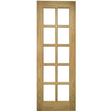 Deanta Bristol Glazed Oak Internal Door