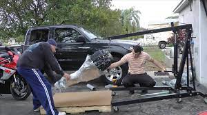 how to ship a outboard motor properly
