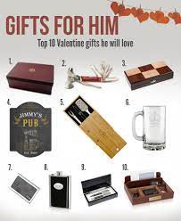 top ten valentine gifts for him