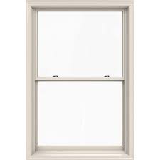 primed wood double hung window